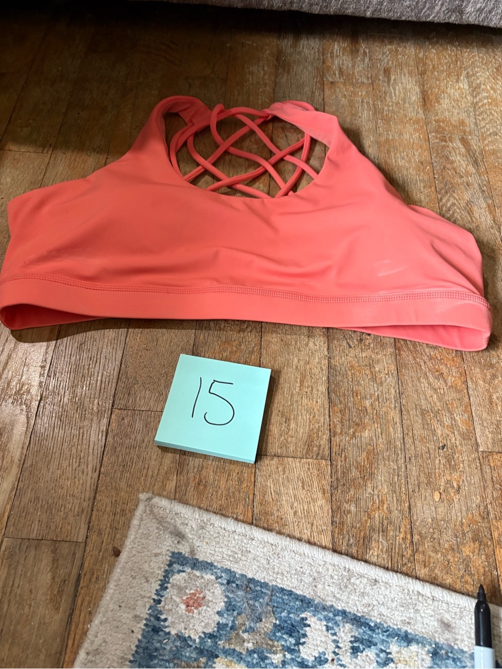 Constantly Varied Gear Coral XXL Sports Bra never worn